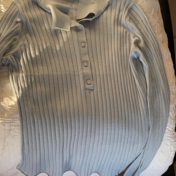 Vince ribbed polo sweater cardigan - Picture 12 of 12